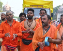 Beltangady: Pilgrims arrive at Sri Kshetra Dharmasthala for Shivaratri